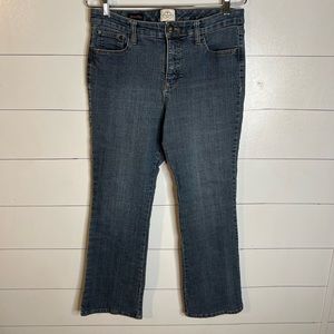 ST JOHNS BAY BOOTCUT JEANS SZ 12S